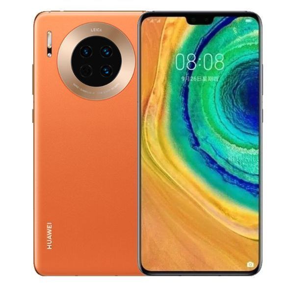 Huawei mate30 Full Netcom 5G หน้าจอหน้าตรง Kirin 990 Hongmeng สามารถรองรับธุรกิจปลดล็อคใบหน้าได้