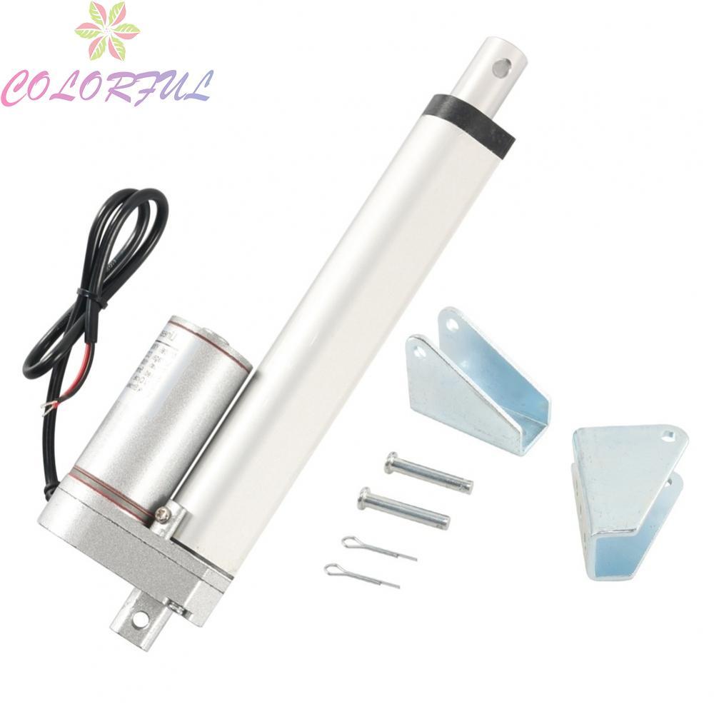 12V Linear Actuator 1500N Thrust 330lbs โหลด 0.55in/s ความเร็ว IP54 ป้องกัน