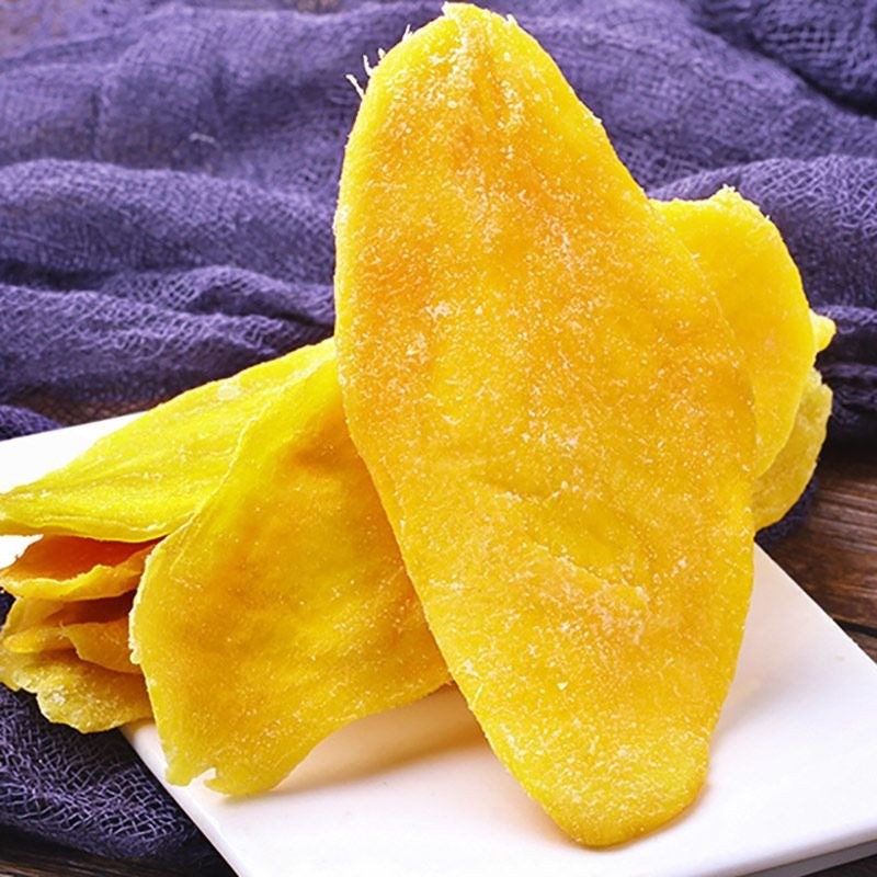 Laojiekou Mango Dried 600g Thick Cut Original Flavor Snack Dried Fruit