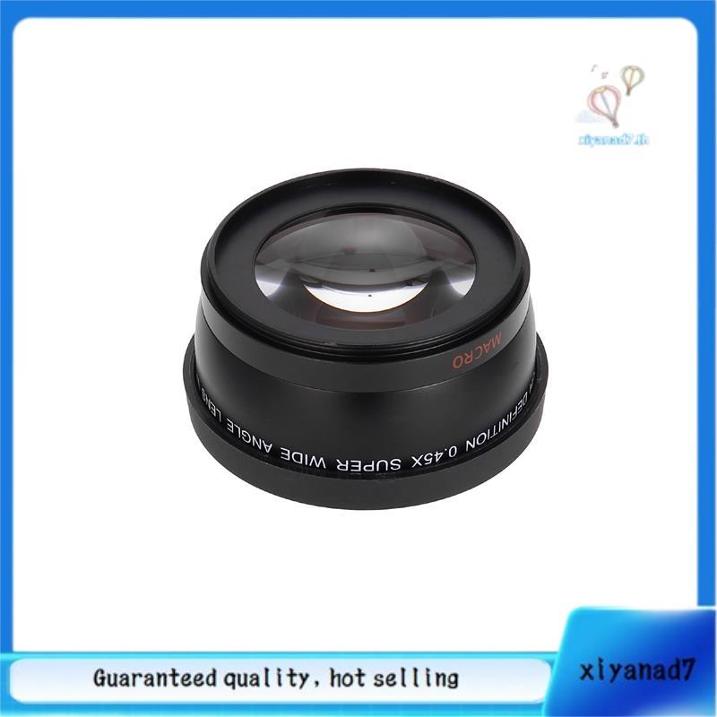 [xiyanad7.th]58MM Wide Angle 0.45x Converter Lens with Macro Close-Up Attachment for Rebel T6s,T6i,S