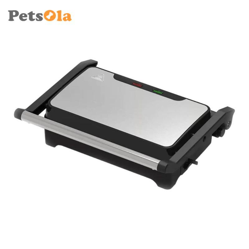 [Koolsoo2] Panini Press Grill ทําความสะอาดง่ายเคลือบ Nonstick 750W เครื่องทําอาหารเช้ามัลติฟังก์ชั่น
