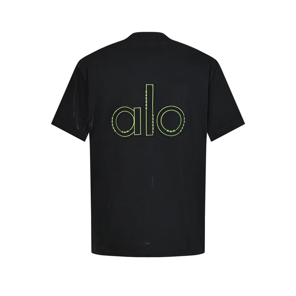 รุ่นยอดนิยม alo กลับตัวอักษรป้ายใหญ่ Arch Bridge สามมิติปักโลโก้ Casual อินเทรนด์แฟชั่นสบาย Breathab