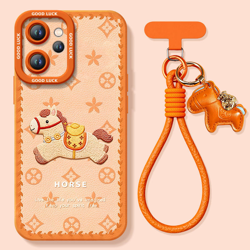 เคสoppoa18 เคสoppo a18 Ingot Pony เหมาะสําหรับ oppoReno15 เคสโทรศัพท์ reno14pro สไตล์ใหม่ 13 Benming