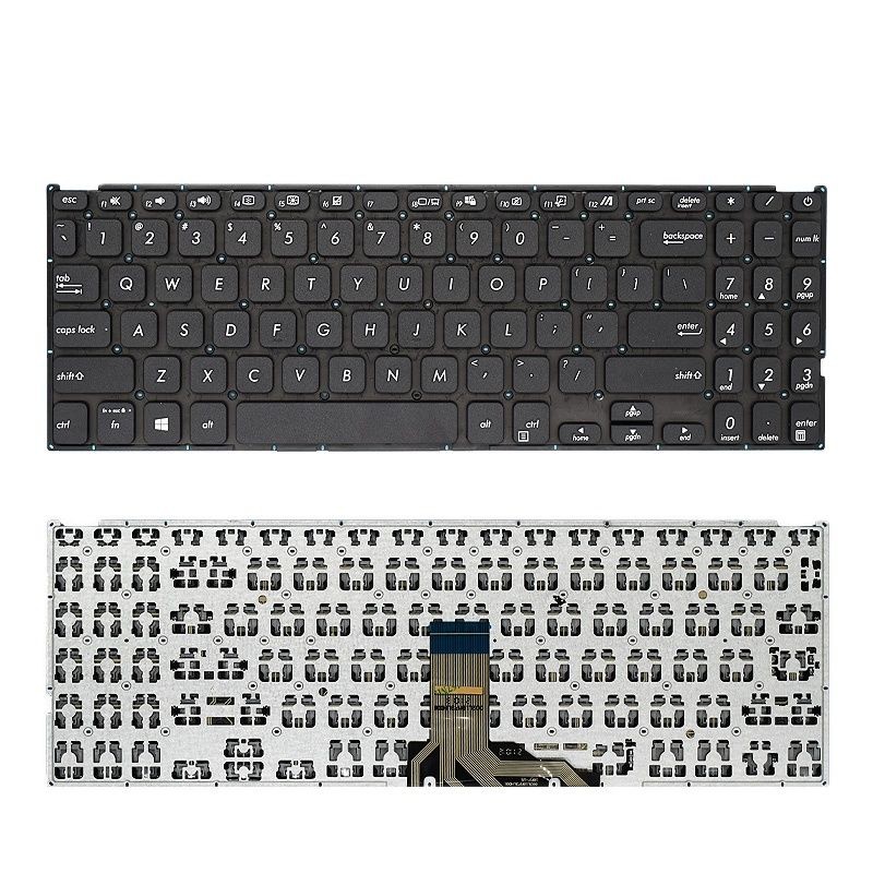 แป้นพิมพ์แล็ปท็อปสหรัฐสําหรับ Asus X509 X509FA X509FJ X509D X509DA M509D M509DL V5200E X515E X515M X