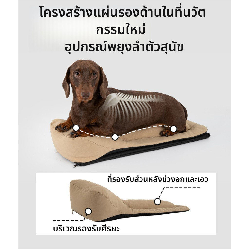 HiDREAM สัตว์เลี้ยงออกไปกระเป๋าไหล่พกพากระเป๋าถือสุนัขไส้กรอกเบาสัตว์เลี้ยงกระเป๋าเดินทาง [QINGXI _ PET] ราคา ถูกที่สุด ดีลบีเคเค แกลเลอรีภาพที่ 2