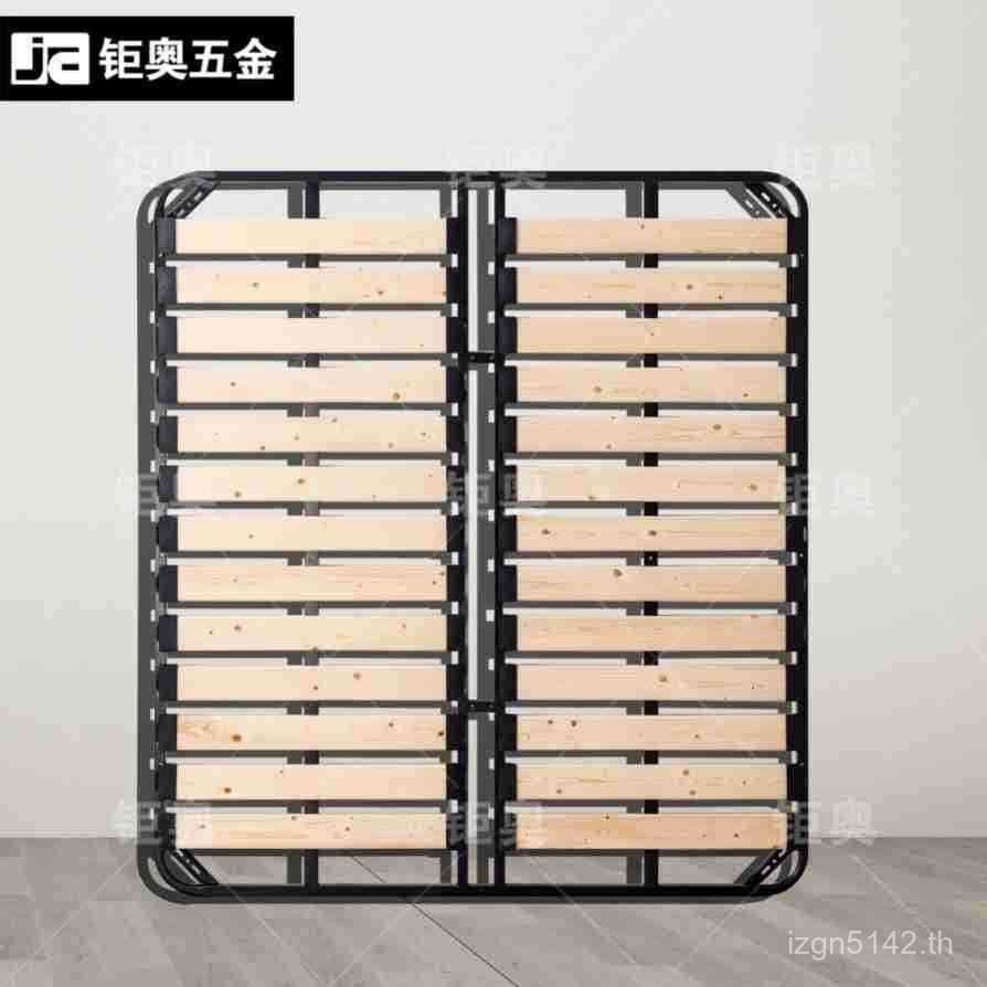 กรอบหมูข้าวหนาไม้สนไม้สน ซม. โครงหมูกว้าง 1.5 ม. โครงเตียงเสริมกว้างขึ้น 1.810 ย5rj