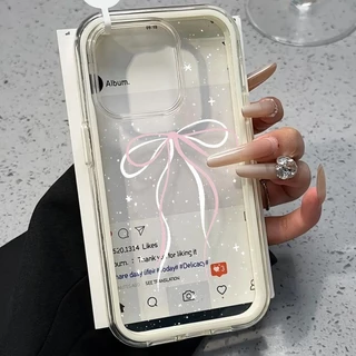 โค้งคำนับ เคสไอโฟน สำหรับ IPhone 15 11 13 7Plus 12 16 14 Pro Max 8Plus XR XS X Max 16 7 8 Plus เคสโทรศัพท์สองในหนึ่ง