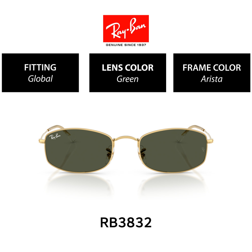 RAY-BAN 0RB3832 001/3152 52 - Sunglasses