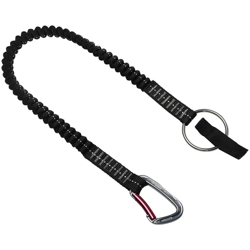Outdoor Water Rescue Oxtail Escape Rope Fast Device Rescue Traction Pull Rope Elastic Webbing Sling