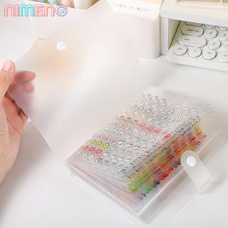 นิมิง อัลบั้มสติ๊กเกอร์ติดเล็บ,ขนาดภาพสมุดเก็บสติกเกอร์เปล่า…