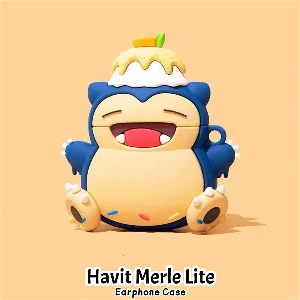 ReadyFor Havit Merle Lite Case Casing Soft Silicone Creative Cartoons Headphone Case Cover NO.2