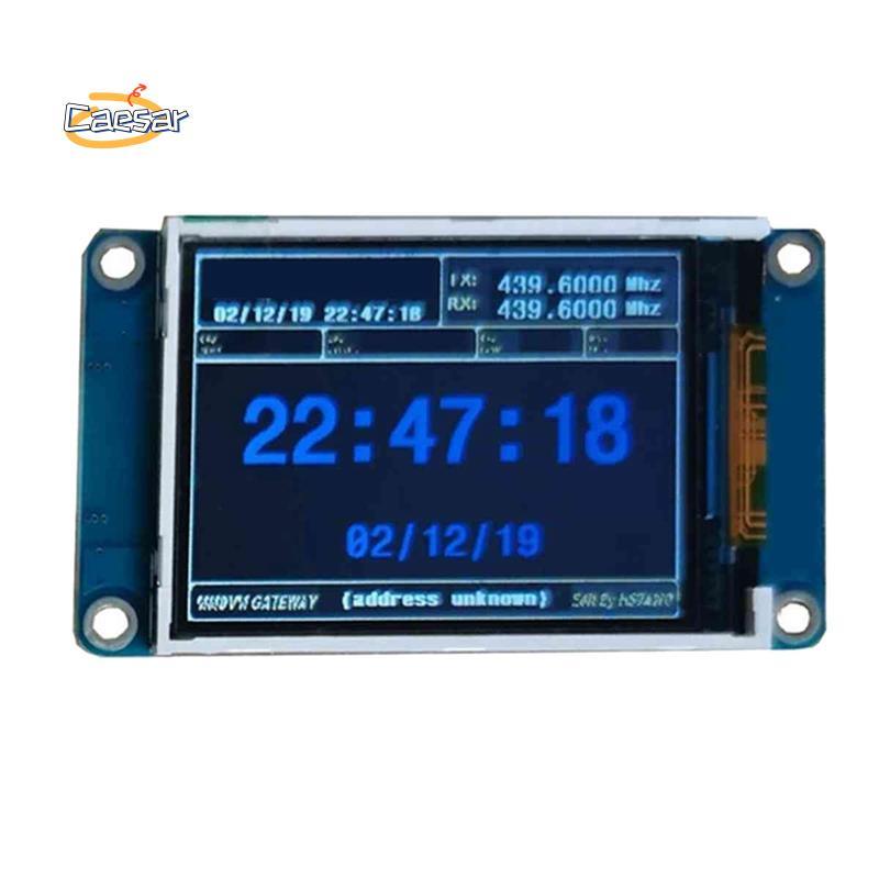 caesarA82.2 นิ้วหน้าจอ TFT Hotspot Input Display สําหรับ Jumbospot Hotspot Board Kit UHF VHF สําหรับ