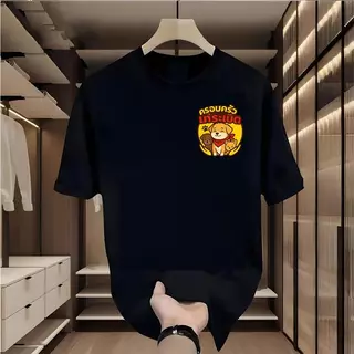 【เสื้อยืดพี่เป้เท่ระเบิด】เสื้อยืดแขนสั้นพิมพ์ลายสุนัข อินเทรนด์ การ์ตูนเท่ๆ ชุดสัตว์เลี้ยง ผู้ชายและผู้หญิง ผ้าฝ้ายหลวม