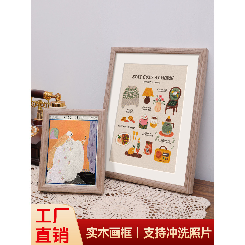 กรอบรูป a2 กรอบรูป a4 A4 กรอบรูปกรอบเปล่าแขวนผนังกรอบรูปไม้ติดตั้ง a3 ติดตั้งกรอบรูปการปรับแต่งภาพกร