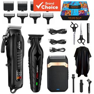 HIENA Professional Hair Clipper Set - เครื่องโกนหนวด USB และ…