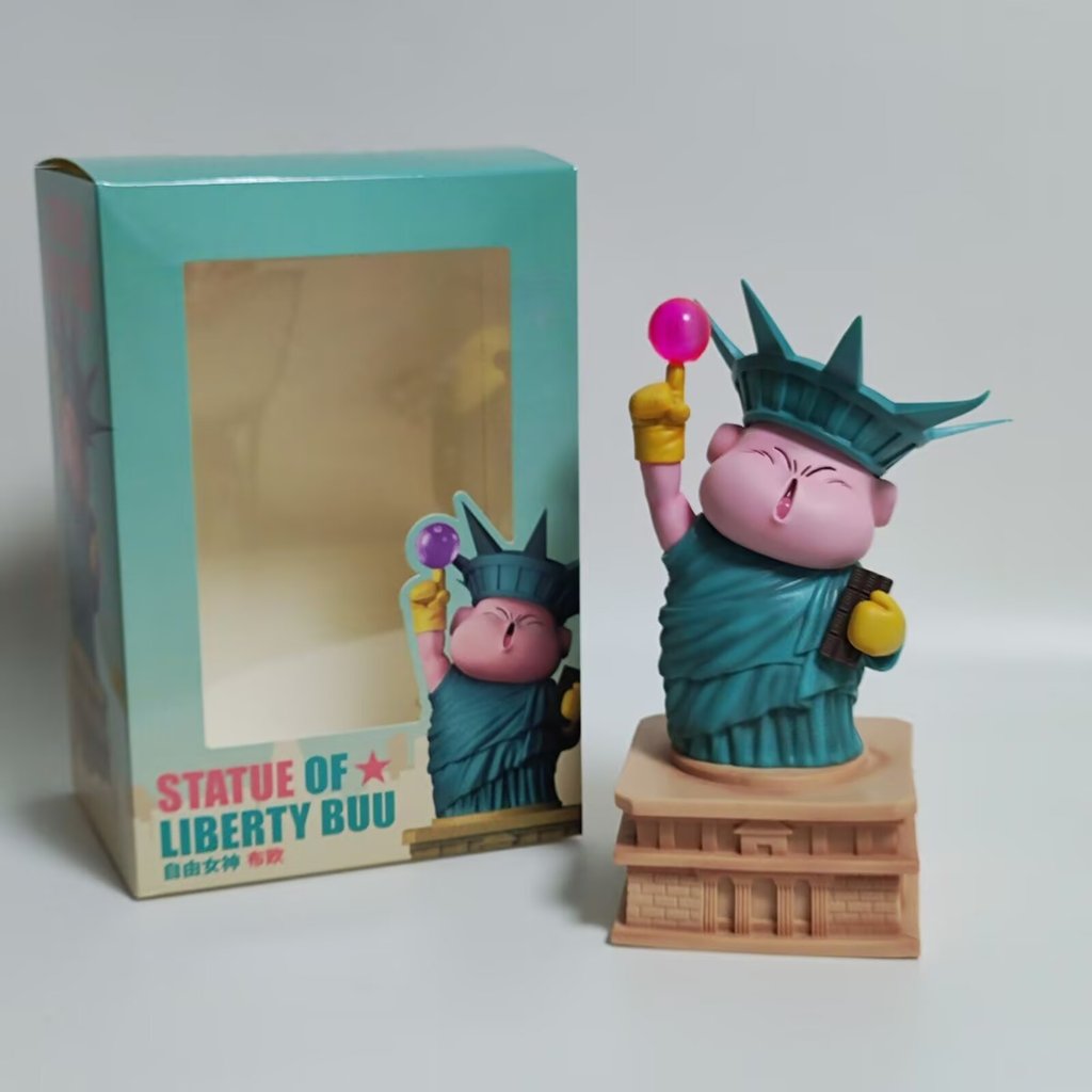 Dragon Ball คอสเพลย์รูปปั้น Liberty Fat Majin Buu รูปตุ๊กตาสะสมของเล่นวันเกิดสําหรับแฟนๆ
