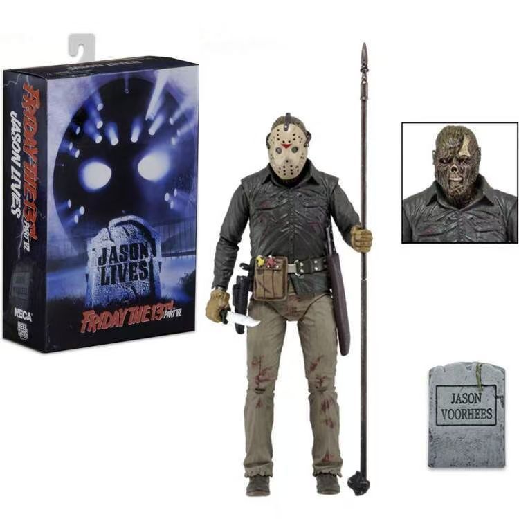 NECA Black Friday Jason Jason 30th Anniversary Deluxe Edition Action Figure โมเดลฟิกเกอร์