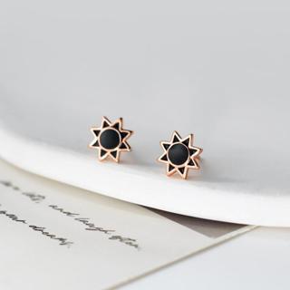 Solaris Earrings ต่างหูเงินแท้ S925 [MERCELO]