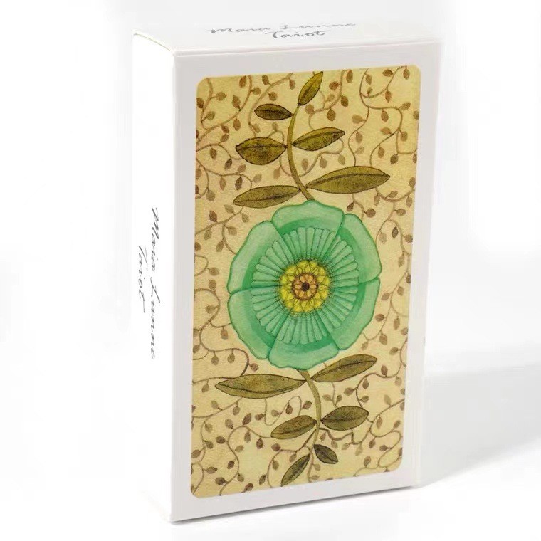 [คลังสินค้าพร้อม] Mara Lunne Tarot เกมกระดานภาษาอังกฤษการ์ดเกมMara Lunne Tarot Decks Party Leisure G