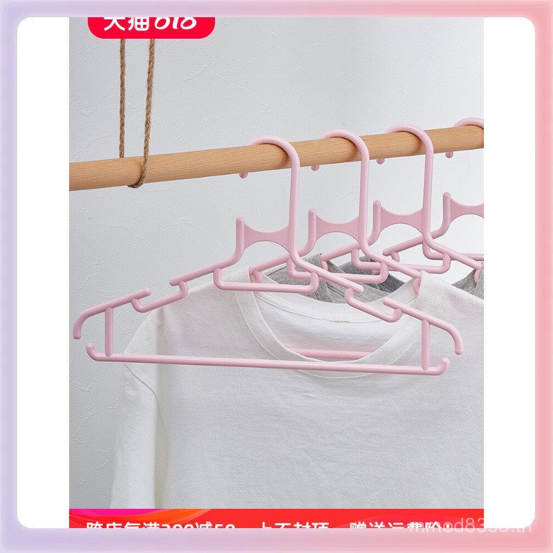 เสื้อผ้า 6 ไม้แขวนเสื้อ สายรัดพลาสติกหนา 37.ไม้แขวนเสื้อ t Set ไม้แขวนเสื้อ 3yk V1XI