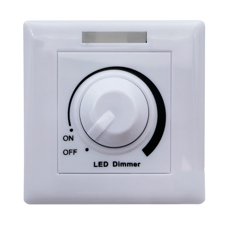 Zzz ปรับ 12 V-24 V LED Dimmer สวิทช์แผง Controller ความสว่าง Dimmable Dimmer โรตารี่ลูกบิด Dimmer สว