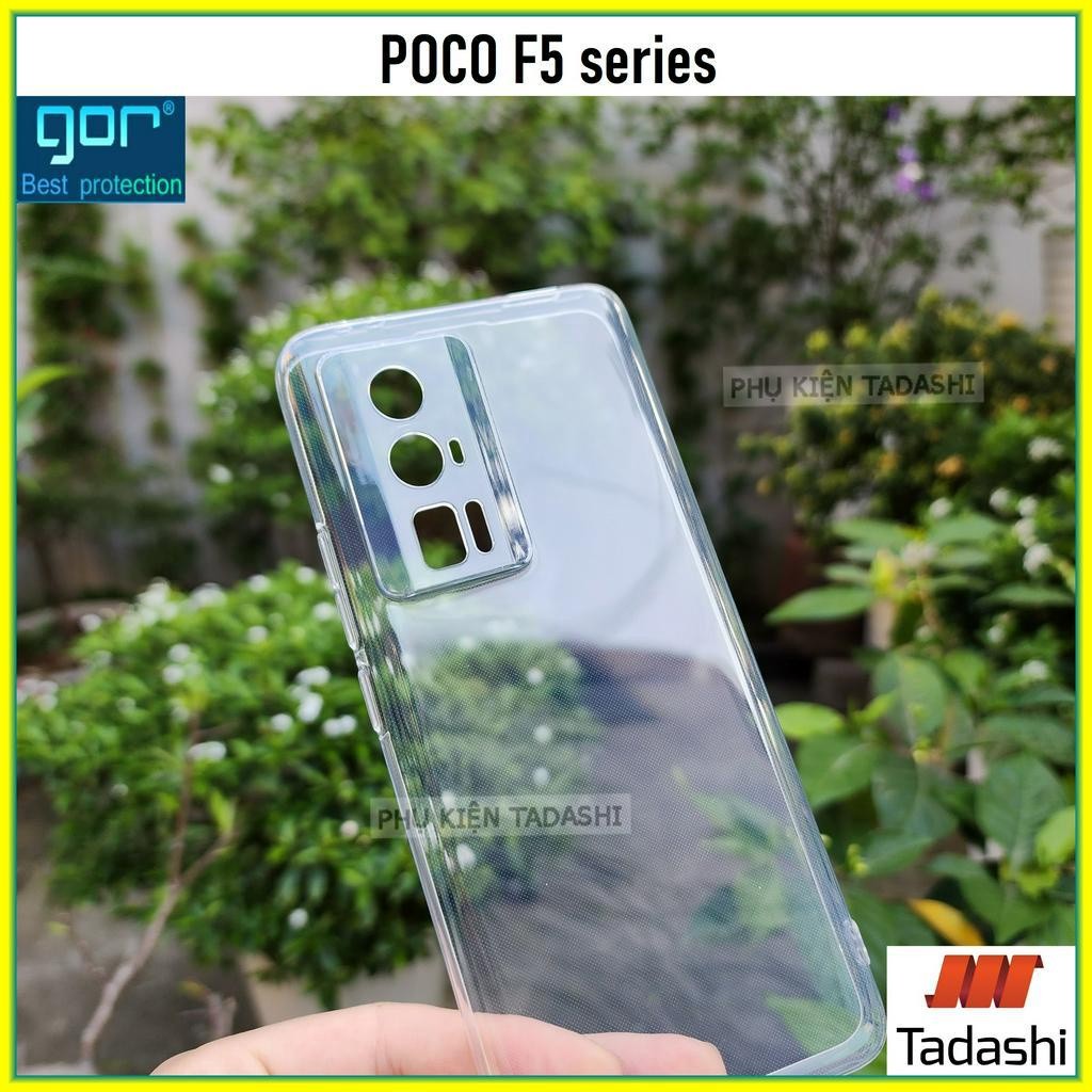 Gor POCO F5 Pro 5G/ F5 5G, POCO F6 5G/ F6 Pro 5G, Poco F4 5G/ F4 GT เคสป้องกันกล้องโปร่งใส - ยี่ห้อ 