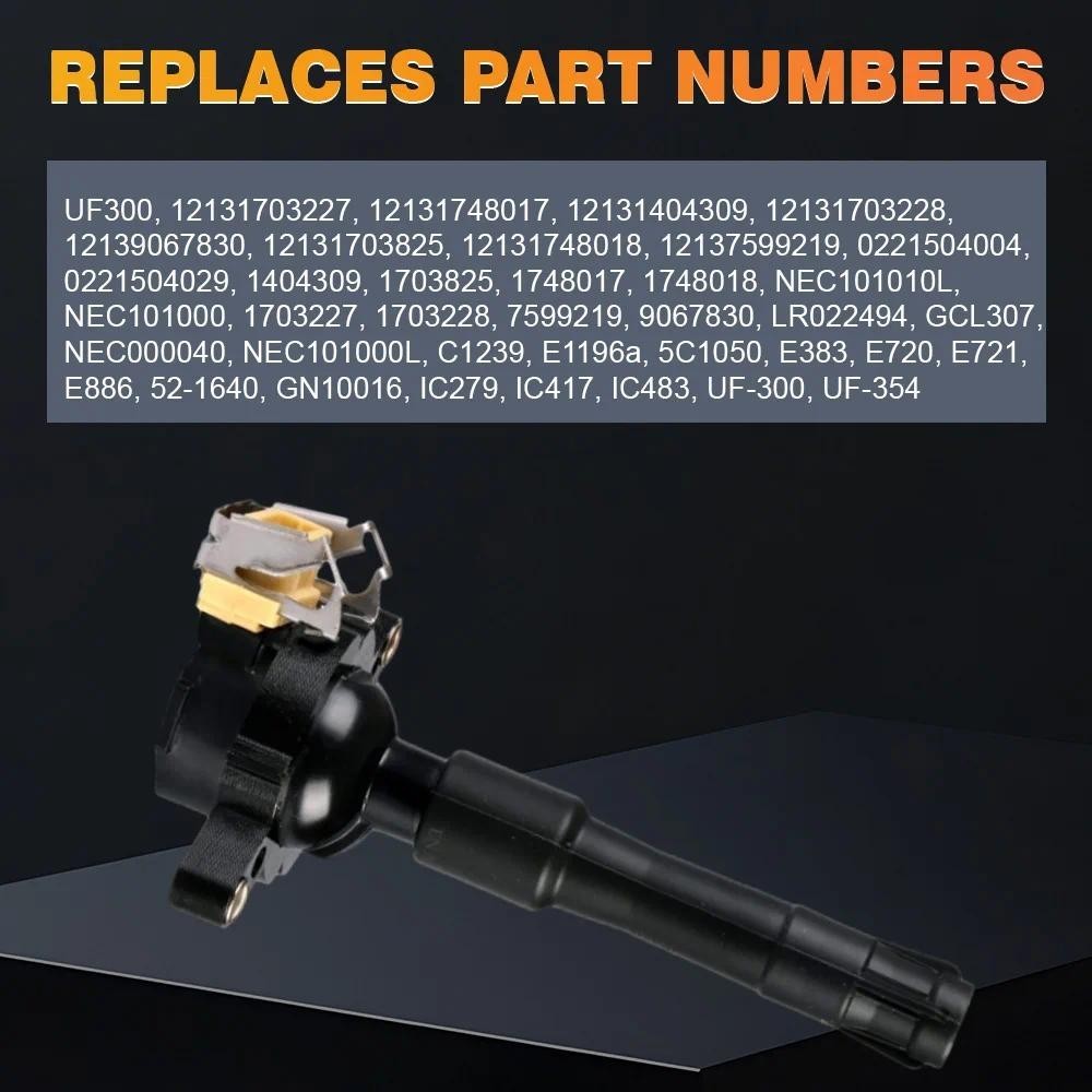 สําหรับ BMW 323Ci 2.5L L6 2000 323is 2.5L L6 1998-1999 325i 2.5L L6 2001-2002 ชุดคอยล์จุดระเบิด UF30