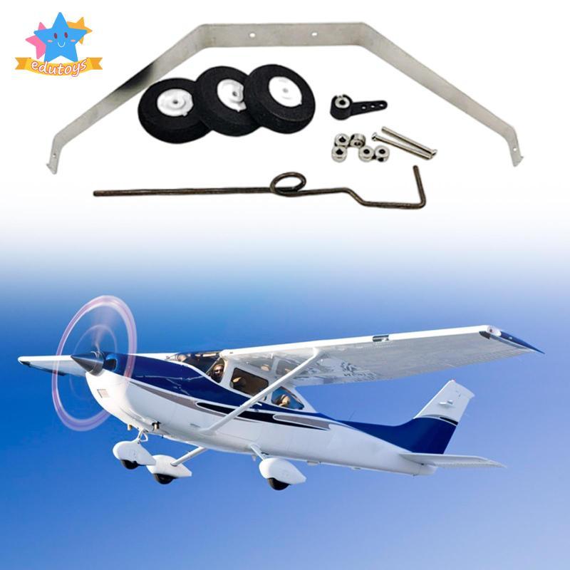[Edstars] RC Plane Landing Gear Wheel Kit ล้อเครื่องบิน RC สําหรับ RC เครื่องบินปีกคงที่ RC