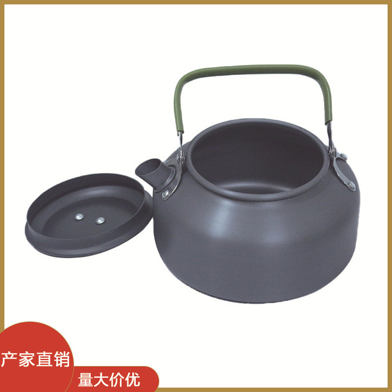 Outdoor Kettle Coffee Pot Camping Teapot0.8L Portable Kettle Coffee Pot