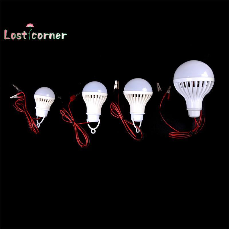 [Lostcorner] 12V 3W 5W 7W 12W LED Lamp SMD 5730 Home Emergency Outdoor Light [ใหม่]