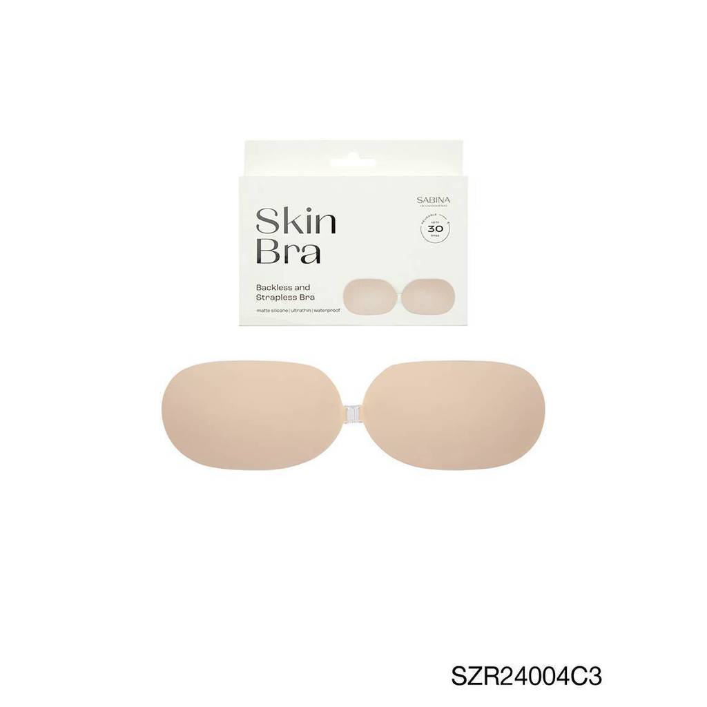 Sabina Other บราปีกนก แบบซิลิโคน รหัส SZR24004C3 - สีเนื้อเข้ม