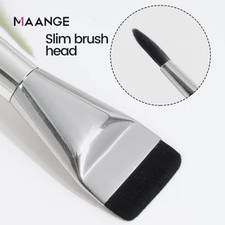 MAANGE แปรงรองพื้นบางเฉียบ มืออาชีพ แปรงแต่งหน้าแบน แปรงคอนซีลเลอร์ ผสมรองพื้น