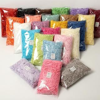 กระดาษเกล็ดสี 100g สำหรับใส่กล่องของขวัญ กันกระแทก เพิ่มความหรู ไม่เป็นขุย