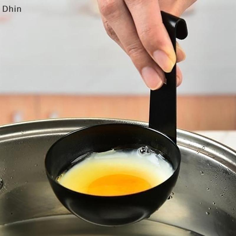 [Dhin] แม่พิมพ์ไข่ Nonsti ใช้งานง่ายไข่ลวก Maker ช้อนต้มผู้ถือไข่ Steamer Ra หม้อหุงไข่ COD - รูปที่ 3