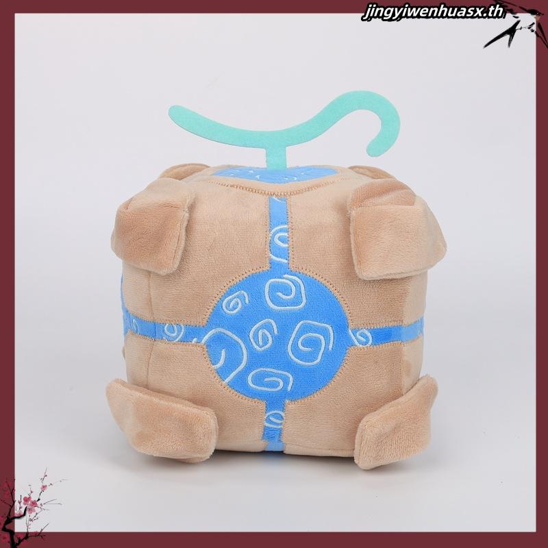 AIXINI Blox Fruits Kitsune Anime Game Plush Toy Fruit Leopard Pattern Box Plushies Toy  Soft Stuffed