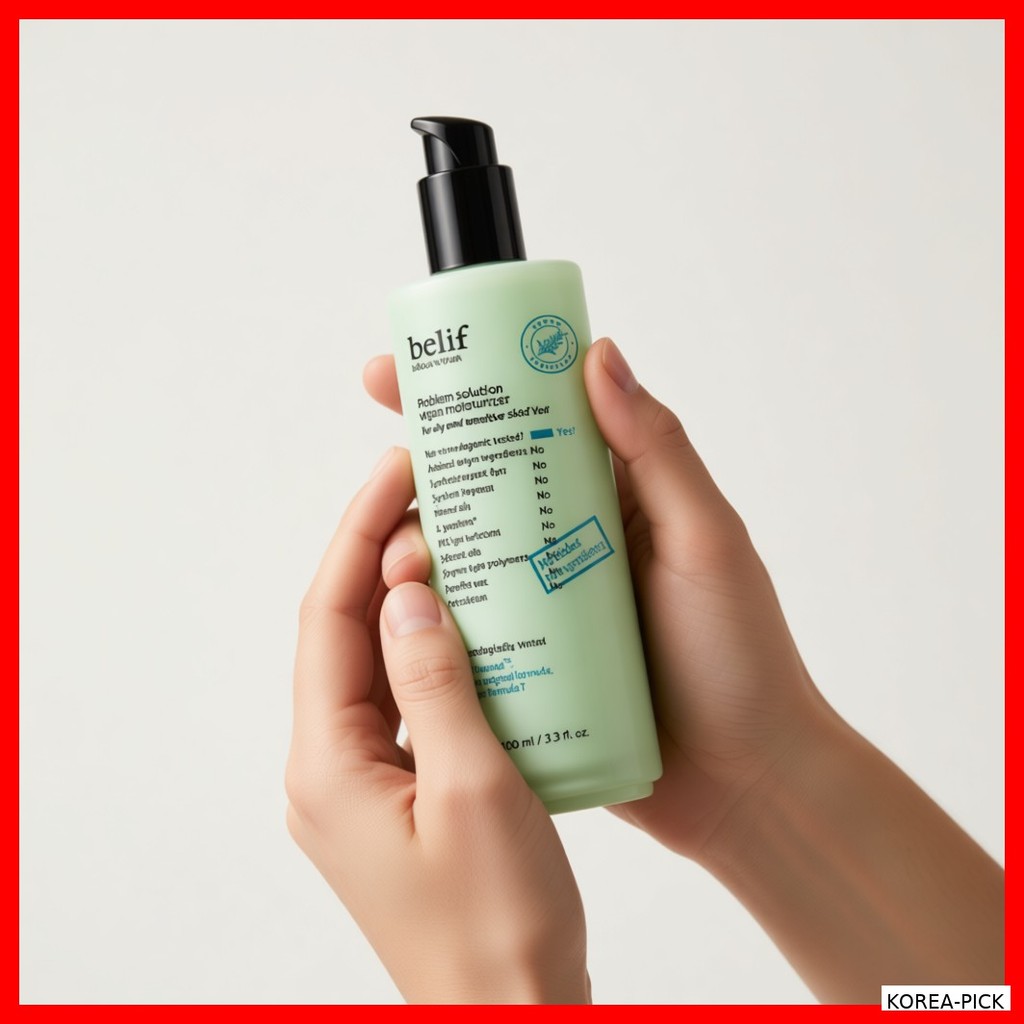 [Belif] Problem solution Vegan Moisturizer 100ml / Korean Moisturizer / สูตรมังสวิรัติ / ของแท้ 100%