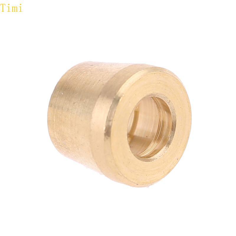 Timi รถจักรยานยนต์เบรค PTFE ท่อติดตั้งแทรก AN3 ท่อ End Connector อะแดปเตอร์