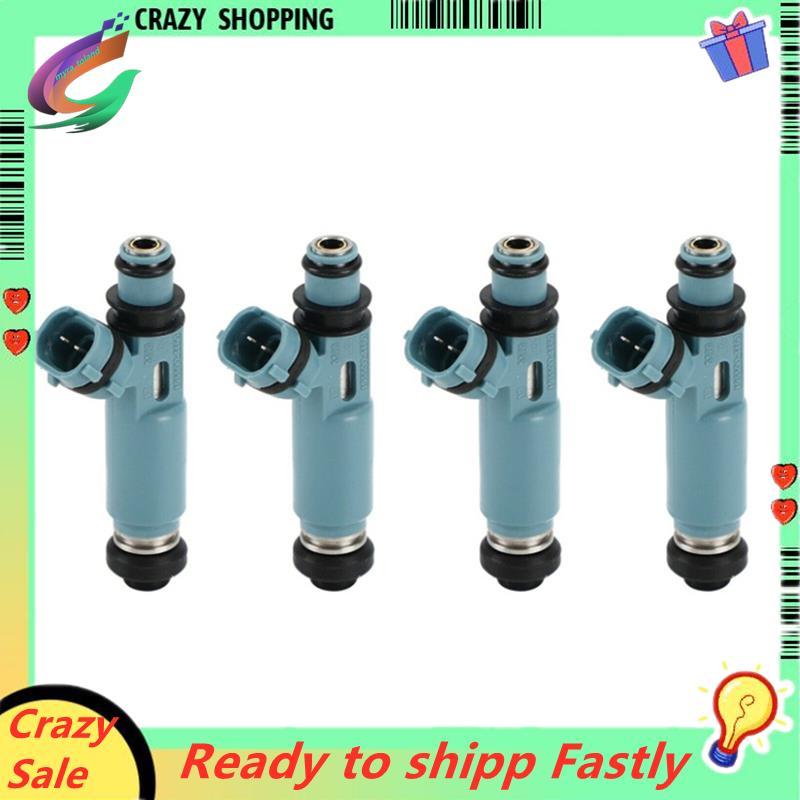 หัวฉีด 4 ชิ้น 195500-4460 สําหรับ RX7 RX8 MX5 MIATA TURBO FC3S 52lb 550cc