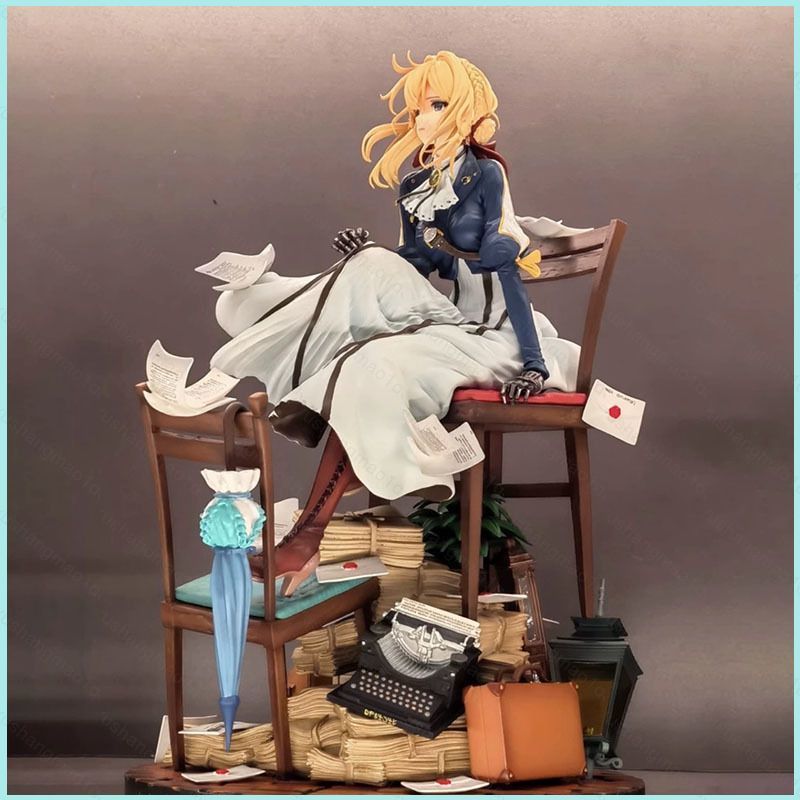 XS1 Violet Evergarden Action Figure Violet Auto Memories ตุ๊กตาตุ๊กตาของเล่นสําหรับเด็กคอลเลกชันเครื