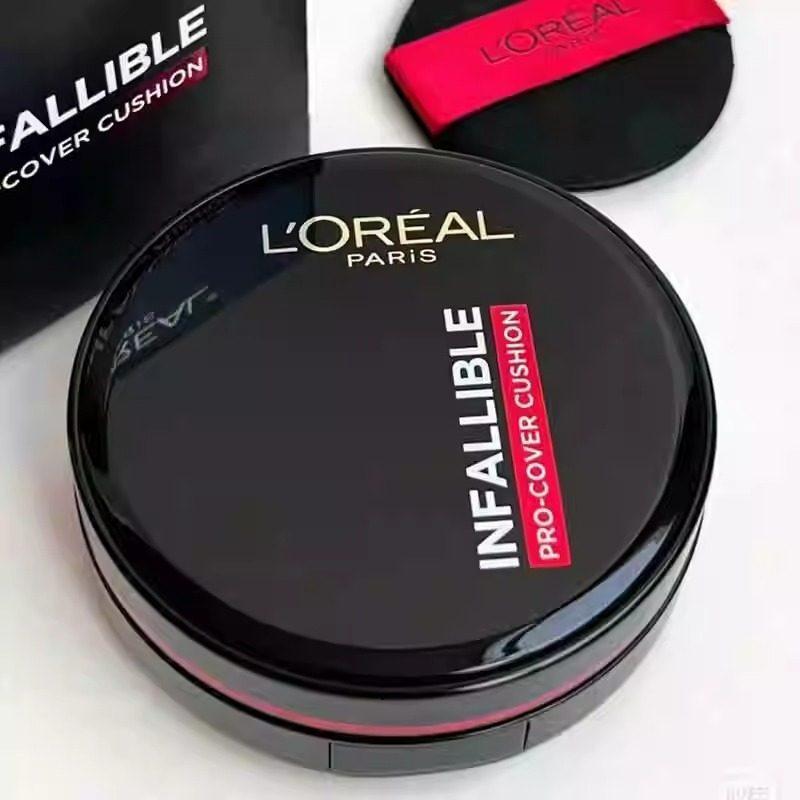 LOreal Black Fatty Air Cushion Non-Take-Off Black Gold Cushion Foundation Oil-Absorbing Stick สีเหลื