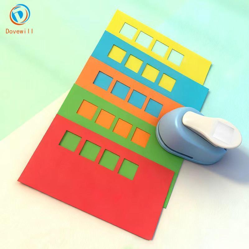 [Dovewill] Tab Punch Square Punch Craft Lever Punch Paper Punch Square Lever Action Craft Punch ออกแ