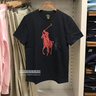เสื้อยืดแขนสั้น Ralph Lauren สําหรับเยาวชน ออกแบบสบายและคล่องตัว
