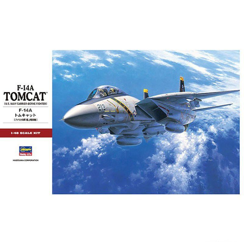 Hasegawa 1/48 American F-14A Tomcat Heavy Carrier Fighter 07246