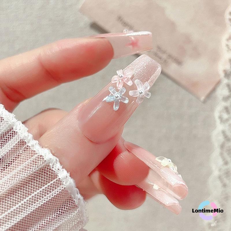 LontimeMio] 50 ชิ้นดอกไม้เล็บ Charms เรซิ่นเล็บ Charms ตกแต่ง 3D Jelly ดอกไม้ Decals ฤดูร้อนเล็บอุปกรณ์เสริม Salon Supply DIY ใหม่ ราคา ถูกที่สุด ดีลบีเคเค แกลเลอรีภาพที่ 5