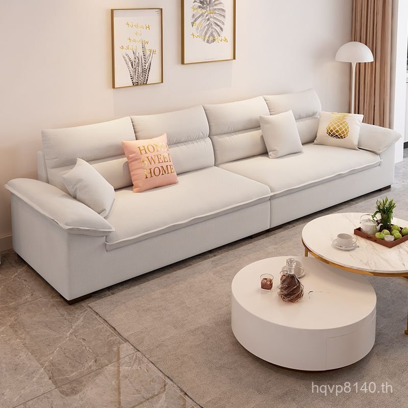 ที่ถอดออกได้ล้างทําความสะอาดได้สีแดงผ้าฝ้ายเต้าหู้บล็อกแคบที่เรียบง่ายห้องนั่งเล่นผ้าโซฟาสุทธิพาร์ทเ