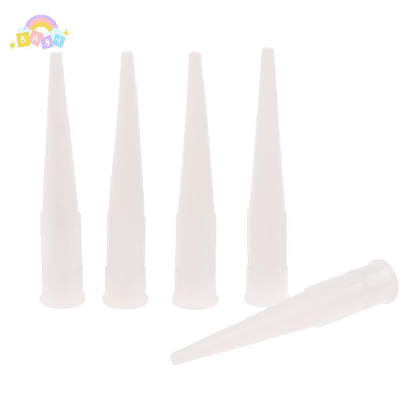 [BB-t] 20 ชิ้น Universal Caulking หัวฉีดกาวแก้วหัวฉีด Sealant ซิลิโคนปากใหม่