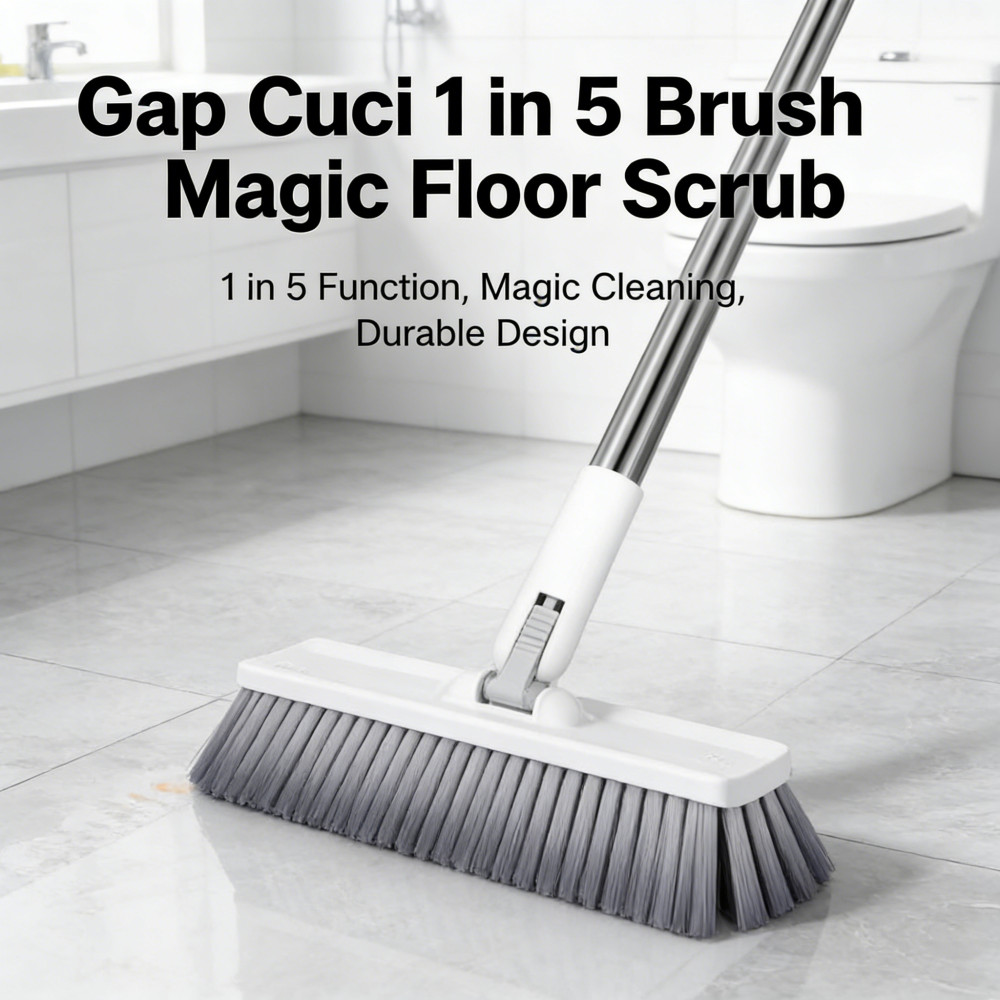 Gap 5 in 1 Cuci Floor Magic Brush Scrub Magic