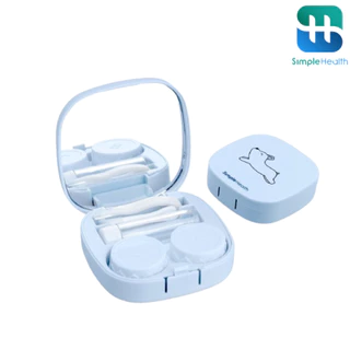 Simplecare กล่องเก็บคอนแทคเลนส์ เคสคอนแทคเลนส์ Contact lens Box พกพาสะดวก พร้อมอุปกรณ์ครบชุด