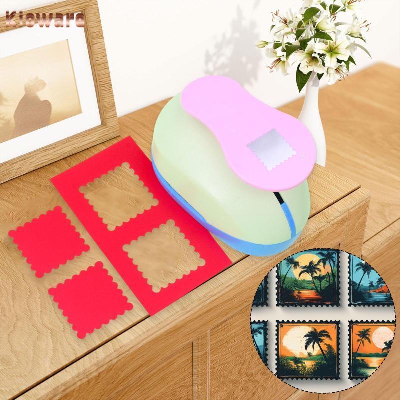 Kloware Craft Hole Punch แสตมป์กรอบออกแบบการ์ดทําอุปกรณ์สํานักงานพรีเมี่ยม