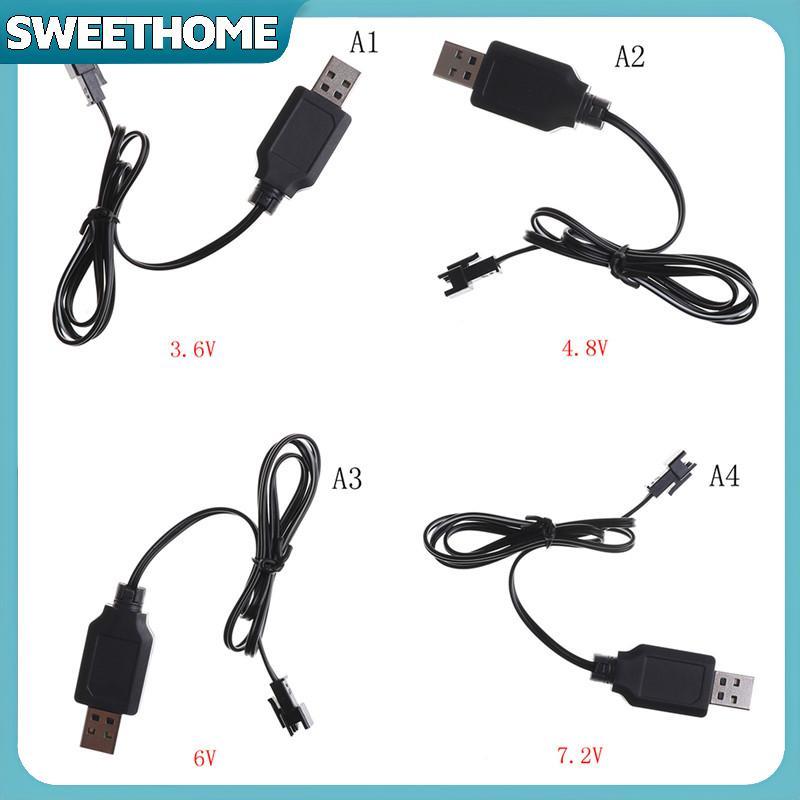 SWEETHOME DC 3.6V-7.2V RC แบตเตอรี่ Pa USB Charger Adapter สําหรับรีโมทคอนโทรลรถ SWEETHOME